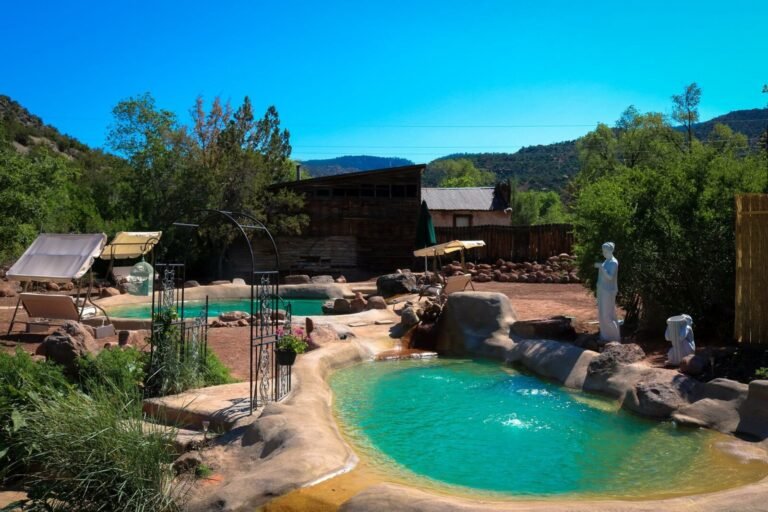 Abiquiu Hot Springs, New Mexico, USA