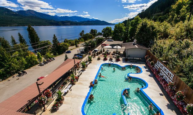 Ainsworth Hot Springs, British Columbia, Canada