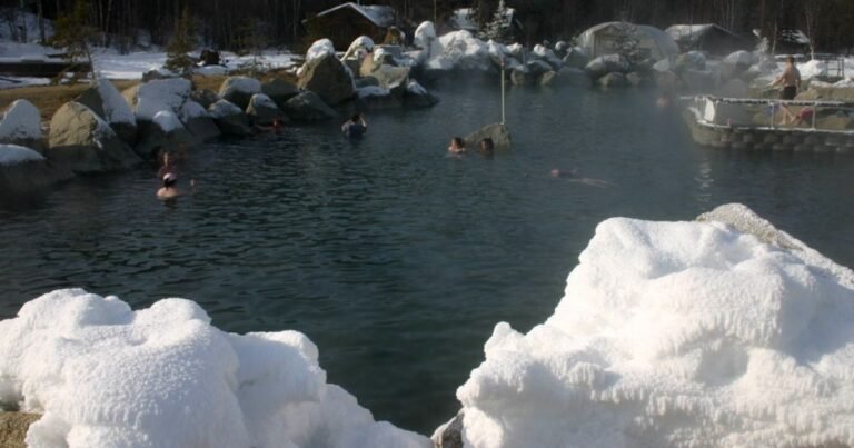 Arctic Hot Springs, Alaska, USA