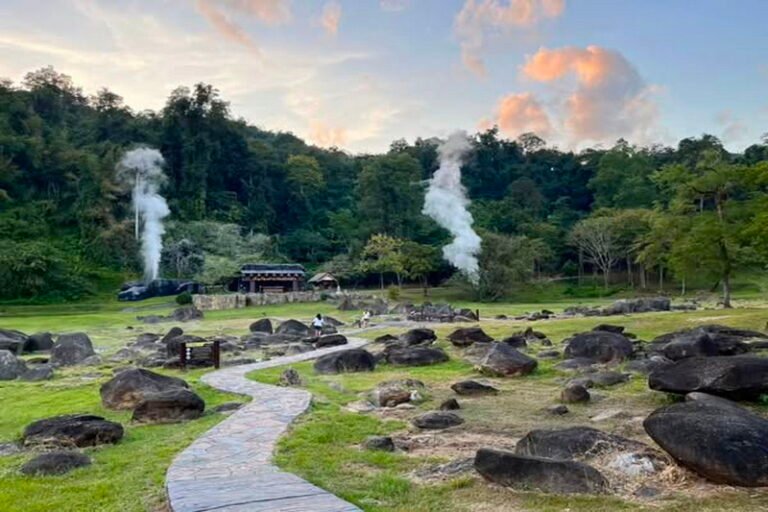 Fang Hot Springs, Thailand