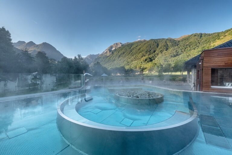 Hot Springs in the Pyrenees, France/Spain