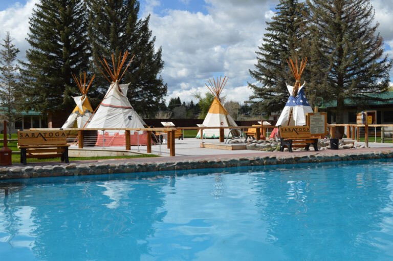 Saratoga Hot Springs, Wyoming, USA