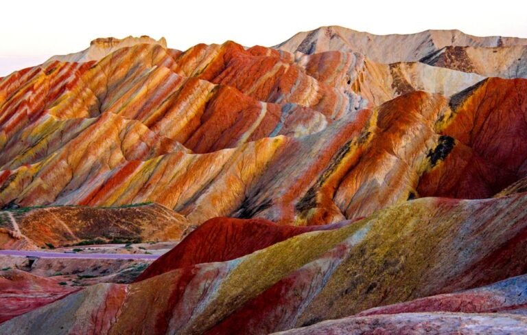 Zhangye Danxia Hot Springs, China