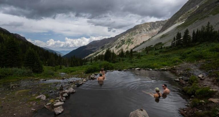 Conundrum Hot Springs, Colorado, USA