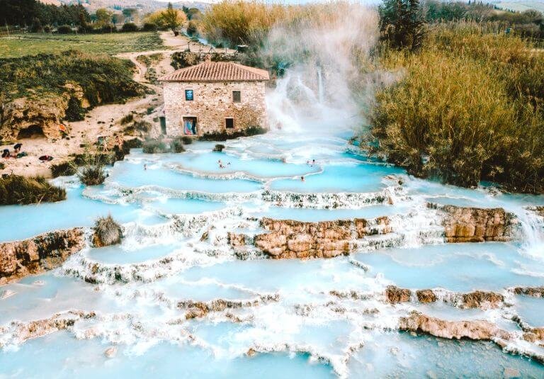 Saturnia Hot Springs, Italy